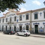 blue-white-tile-building